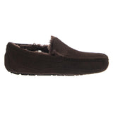 UGG M Ascot Dusted Cocoa - Mocassins Homme en Cuir Suédé Marron