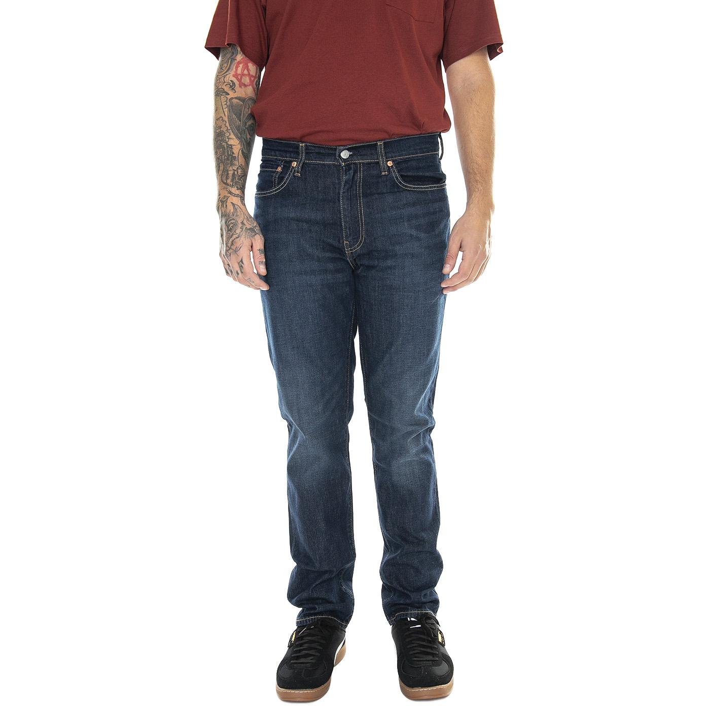 511 Slim Keepin It Clean Med Indigo - Worn In - Pantaloni Uomo Blu 04511-5661 . LEVIS 