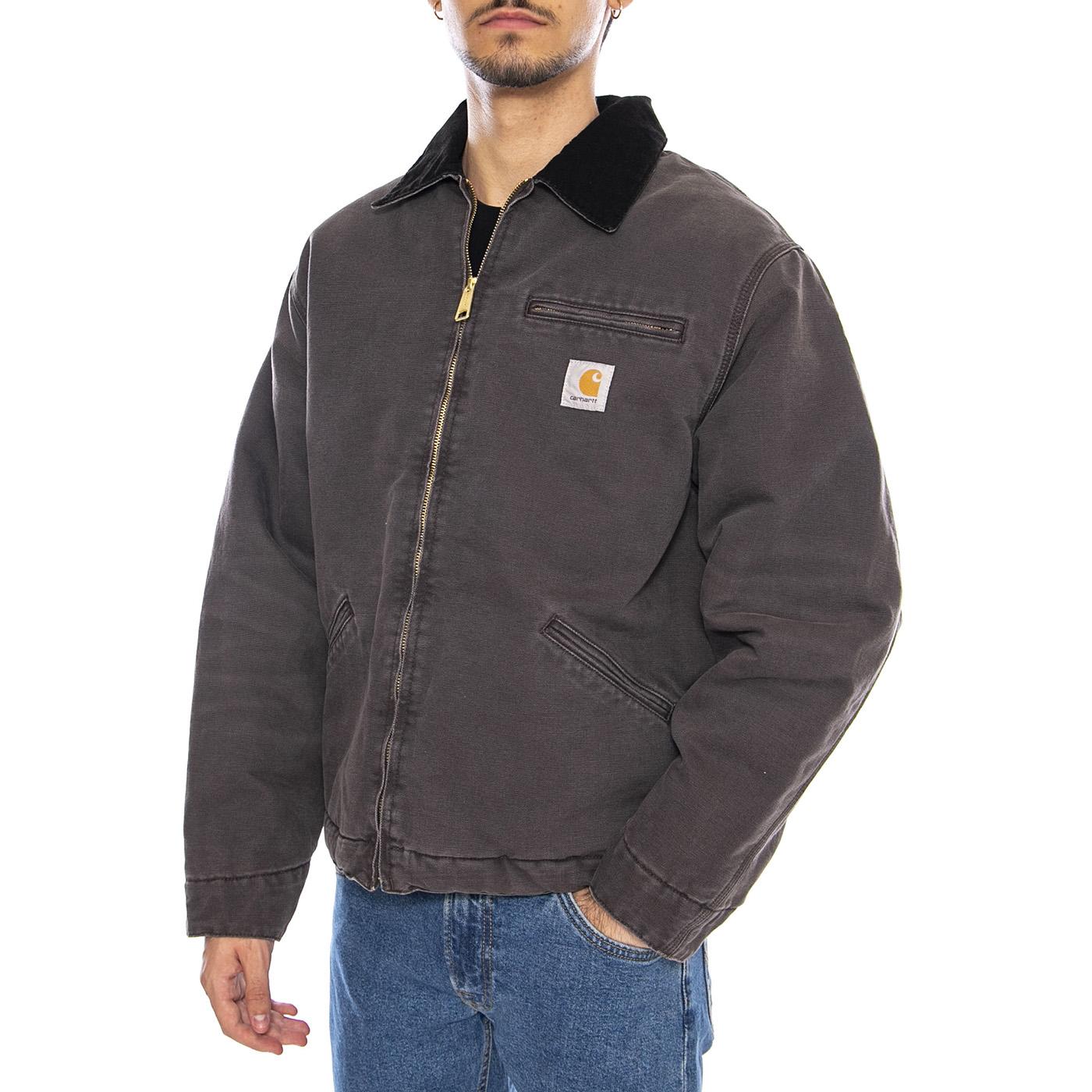 OG Detroit Jacket Tobacco / Black stone canvas - Giacca Marrone I035614.1YL4O . CARHARTT WIP 