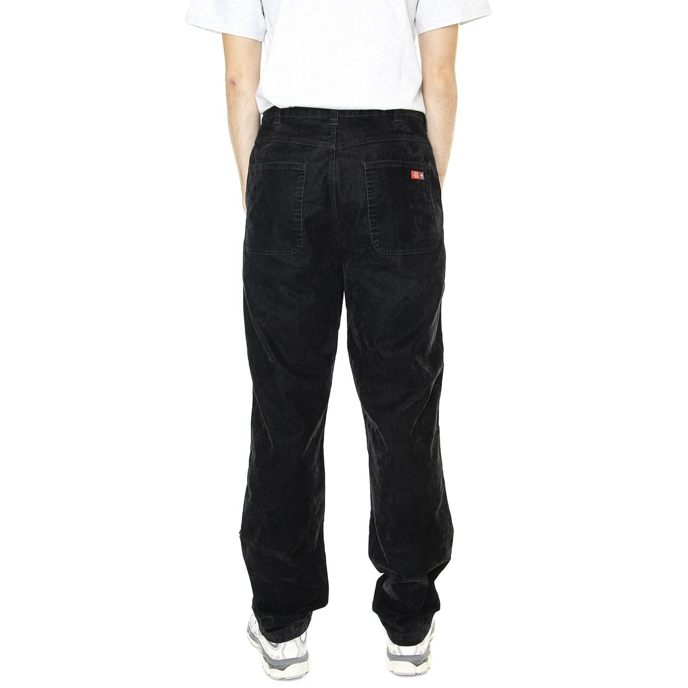 M' OC x DICKIES Flock Utility Pant Black - Pantaloni Uomo Neri DK0A4Y4ZBLK1  DICKIES 
