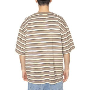 S/S Nathan T-Shirt Nathan Stripe, Branch - Maglietta Girocollo Uomo Multicolore I034640.2PZXX  CARHARTT WIP 