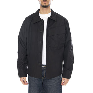 Force Overshirt Black - Giacca Uomo Nera OGQ004-Black . OFF GRID 