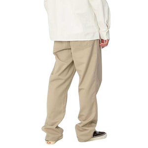 SIMPLE PANT WALL / RINSED - Pantaloni Uomo Beige I020075-G102 . CARHARTT WIP 