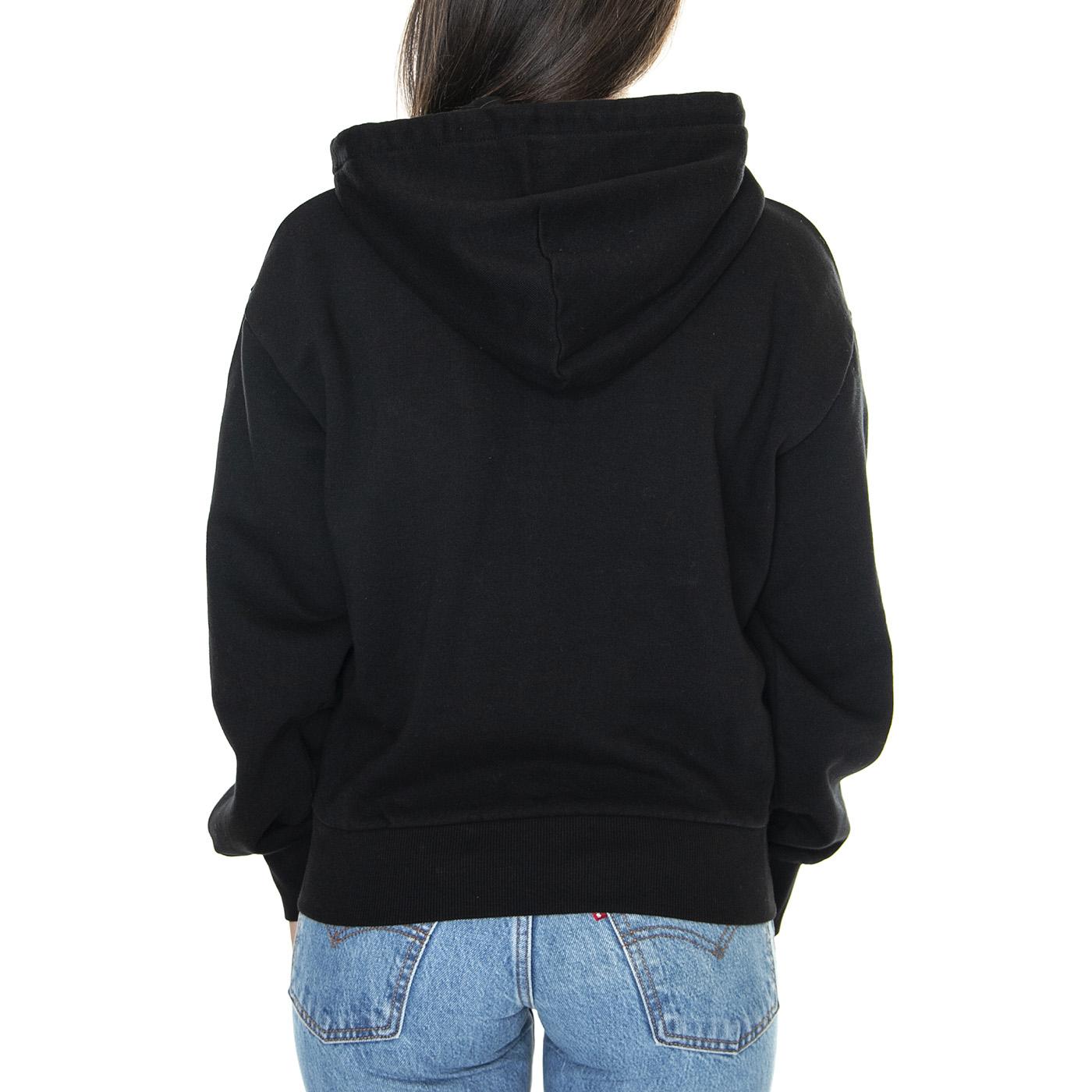 W' Hooded Casey Jacket Black / Silver - Giacca Donna Nera I032642.0M4XX  CARHARTT WIP 