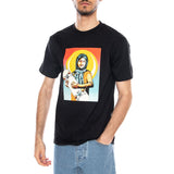 Skateistan / Obey Tee - T-shirt Crewneck Homme Noir OBEY