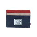 Charlie Cardholder Black Iris Red Ochre Twill - Porte-cartes Multicolore  ACCESSOIRES HERSCHEL