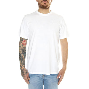 Standard Crew Neck T-Shirt White + White Two-Pack - Maglietta Girocollo Uomo Bianca I029370.931XX  CARHARTT WIP 
