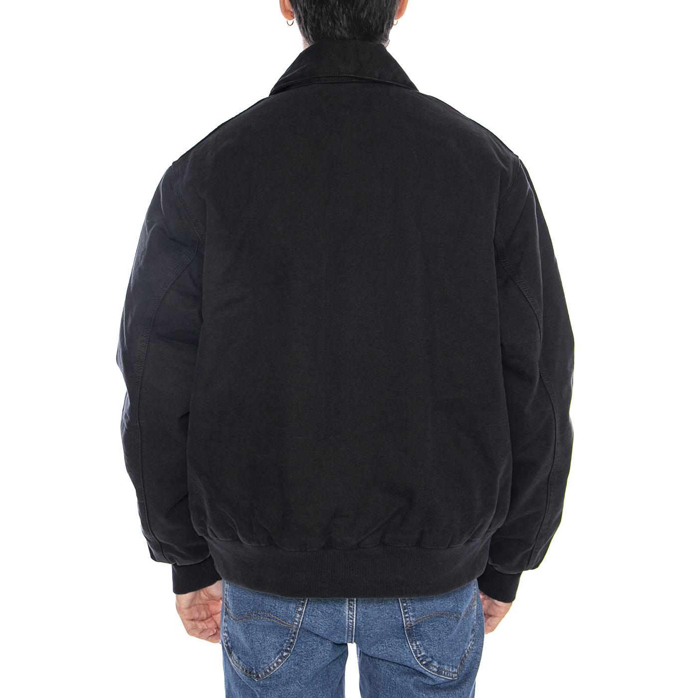 Stanton Jacket Black - Giacca Uomo Nera I035617.8906  CARHARTT WIP 