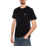 ESSENTIAL SPORTS TEE BLACK - T-shirt Col Ras du Cou Homme Noir Homme BARBOUR