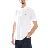 Polo M/C - Polo Lacoste avec Logo Homme Blanc Homme LACOSTE