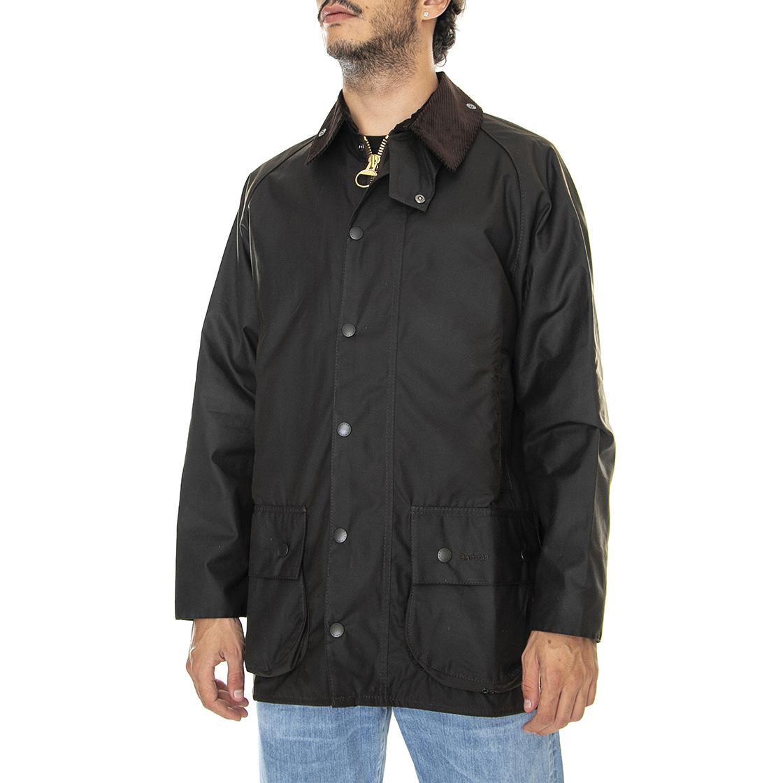 Classic Beaufort Wax Jacket Olive - Giacca Invernale Uomo Marrone FW22-MWX0002-OL71 . BARBOUR 