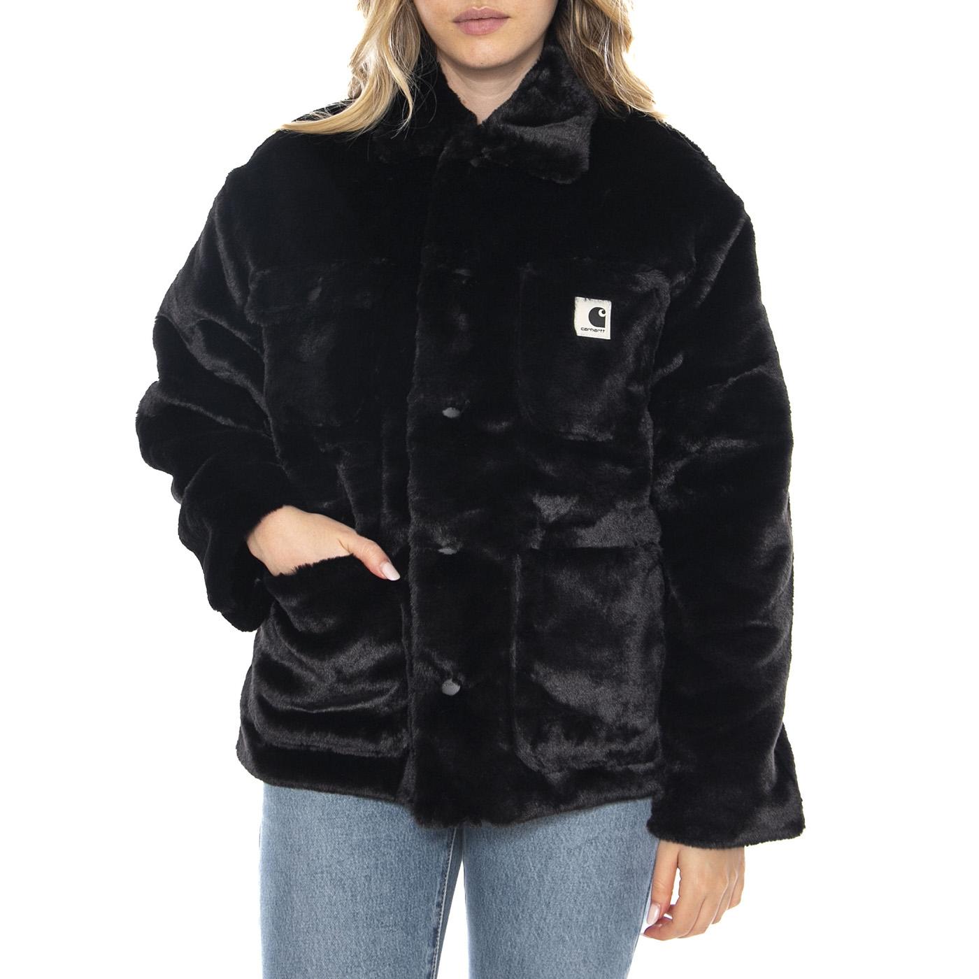 W Olney Michigan Coat - Nero - Cappotto Donna I035320_89_XX . CARHARTT WIP 