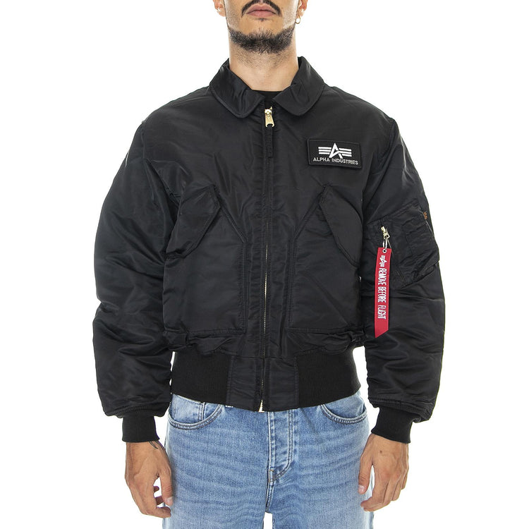 CWU 45 - Giacca Invernale Uomo Nera 100102-03 . ALPHA INDUSTRIES 