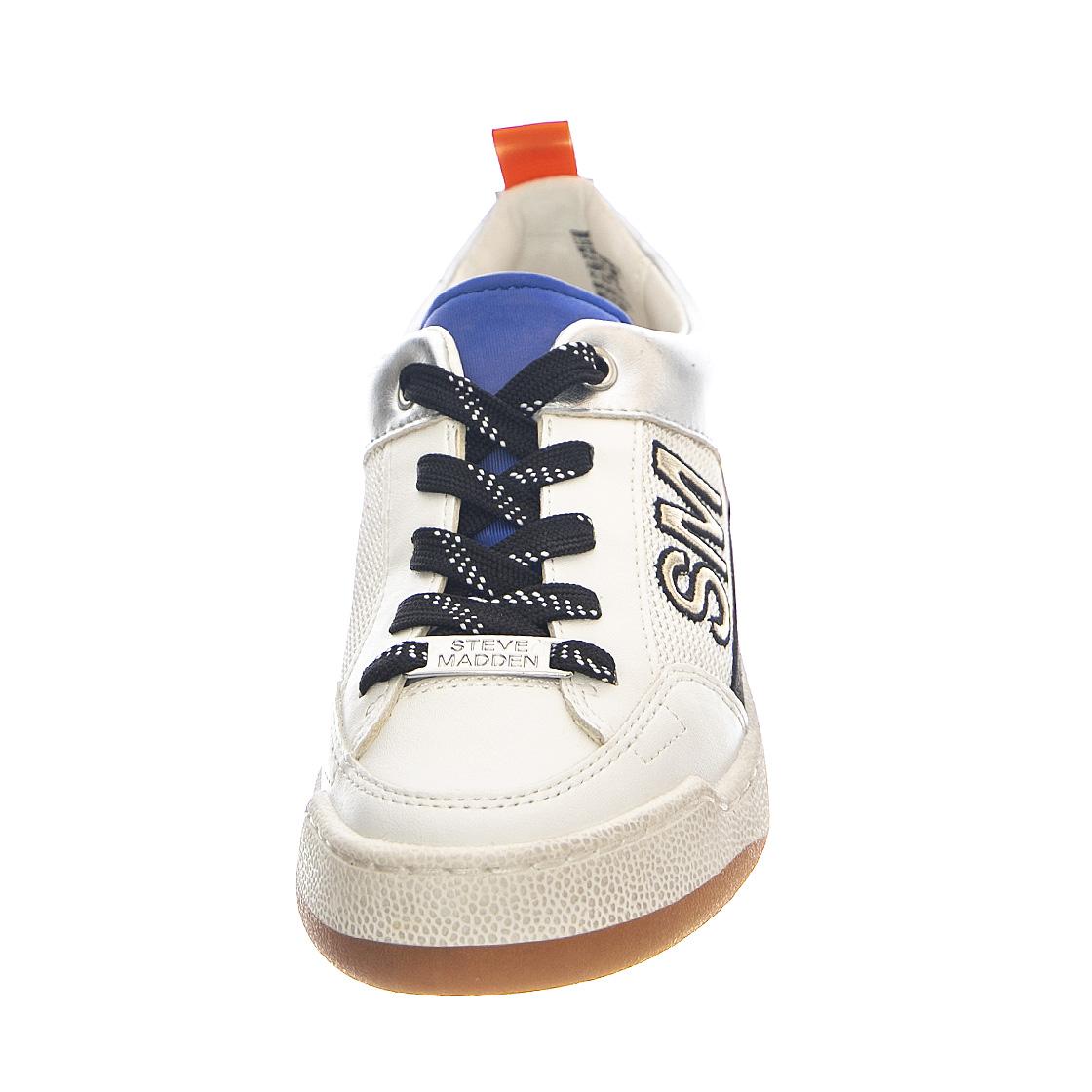 GIMMIE - Scarpe Stringate Profilo Basso Donna Bianche SMPGIMMIE-METMLT . STEVE MADDEN 
