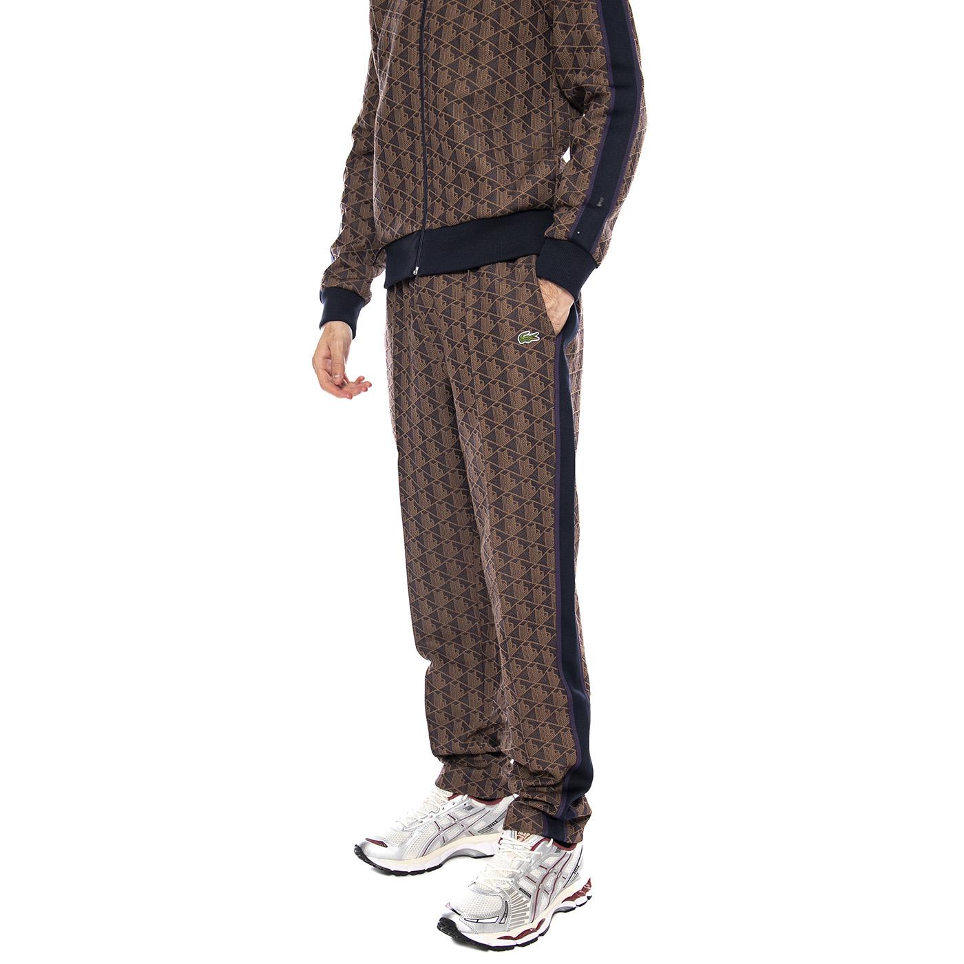 PANT.TUTA 9I4 -- Pantalone Tuta Uomo Marrone XH1440-9I4 . LACOSTE 