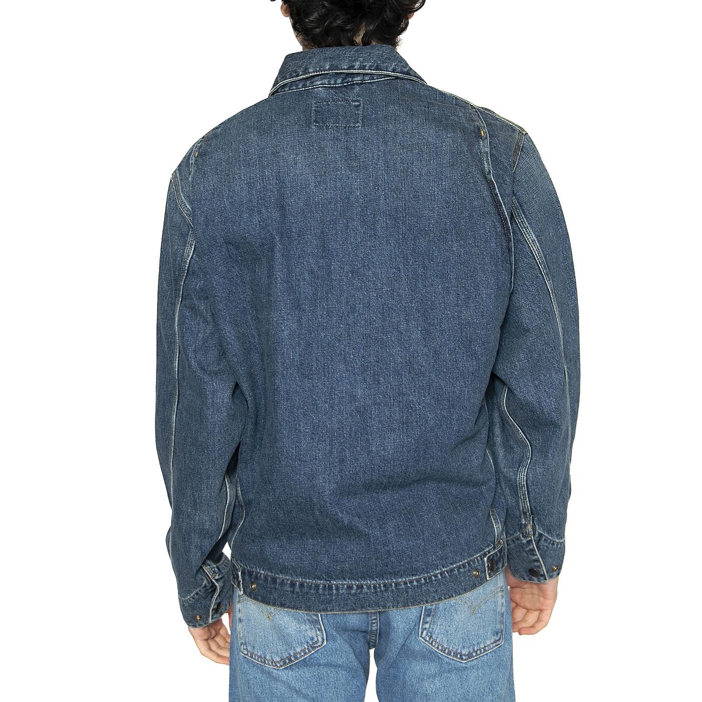 OG Detroit Jacket Blue - Giacca Denim Jeans Uomo Blu I034870.014L  CARHARTT WIP 