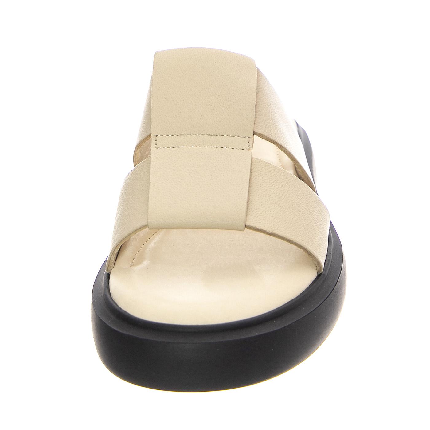 BLENDA OFF WHITE - Sandali Donna Beige 5519-201-02 . VAGABOND 
