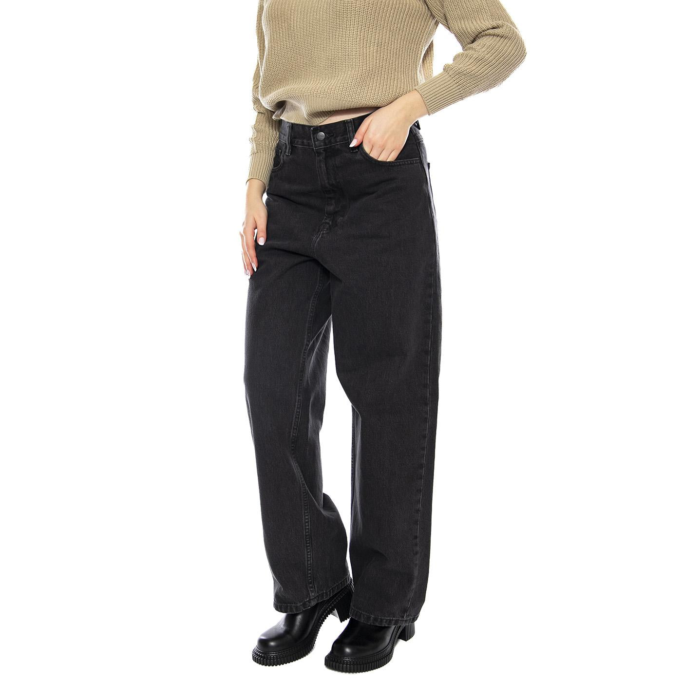 Carhartt WIP W' Brandon Pant -- Pantaloni Donna Neri I035892-89.06 . CARHARTT WIP 