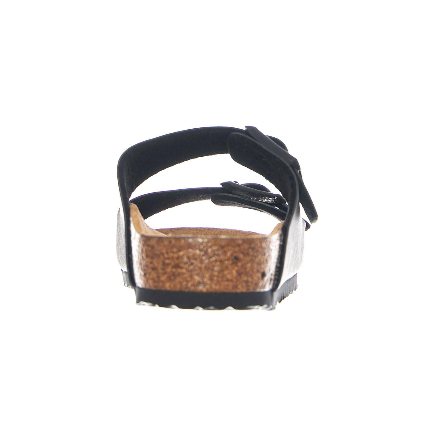 Arizona Kids Birko Flor Narrow Fit Black - Sandali Bambino Neri 555123 BLK BIRKENSTOCK 