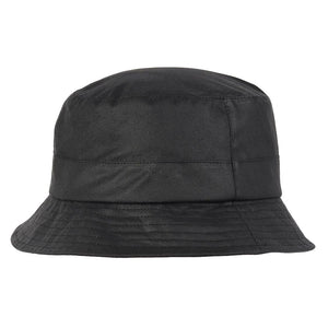 Wax Sports Hat Black - Cappello da Pescatore Barbour Nero FW22-MHA0001-BK91 . BARBOUR 
