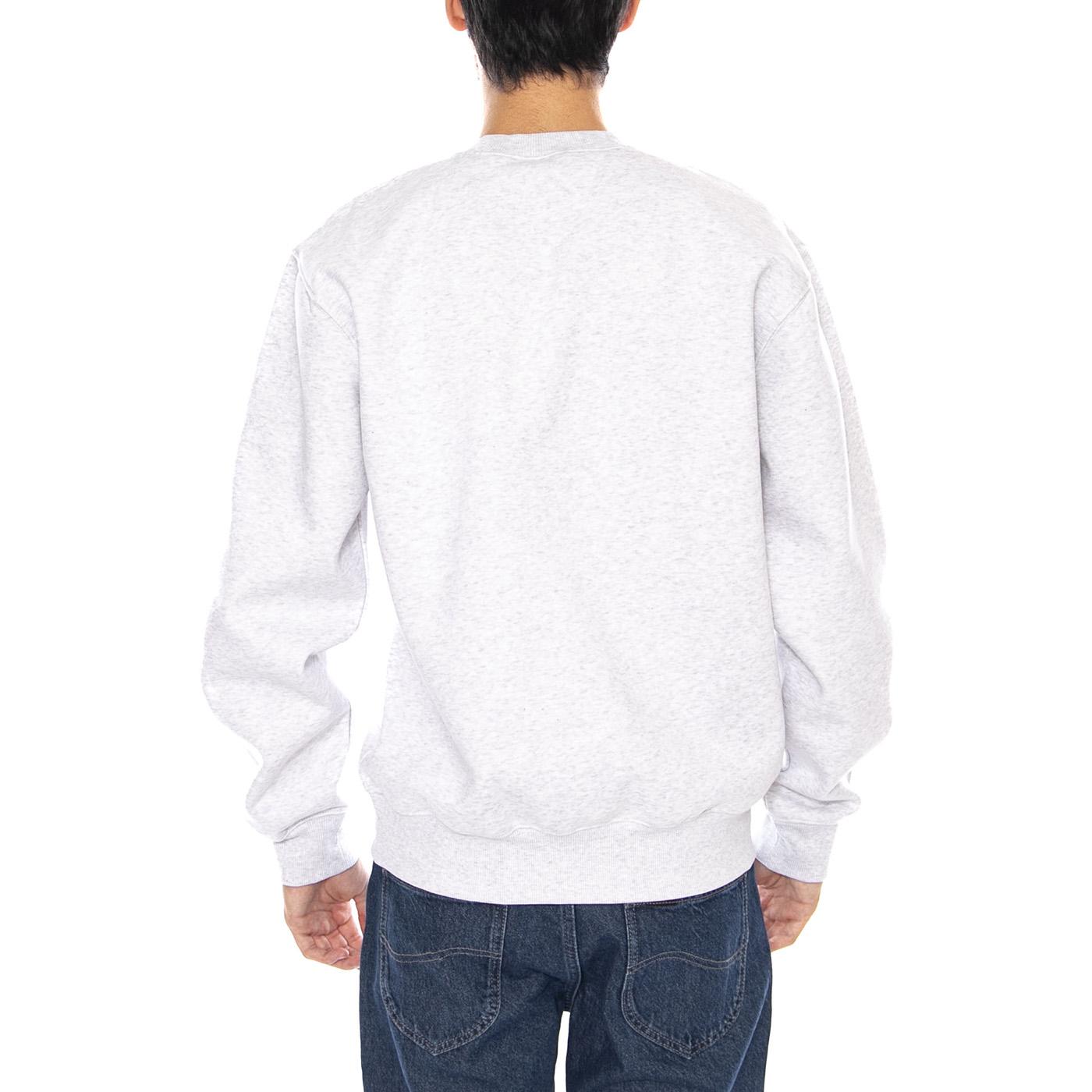 Carhartt Sweat Ash Heather / Rondo - felpa Girocollo Uomo Grigia I030546.38HXX  CARHARTT WIP 