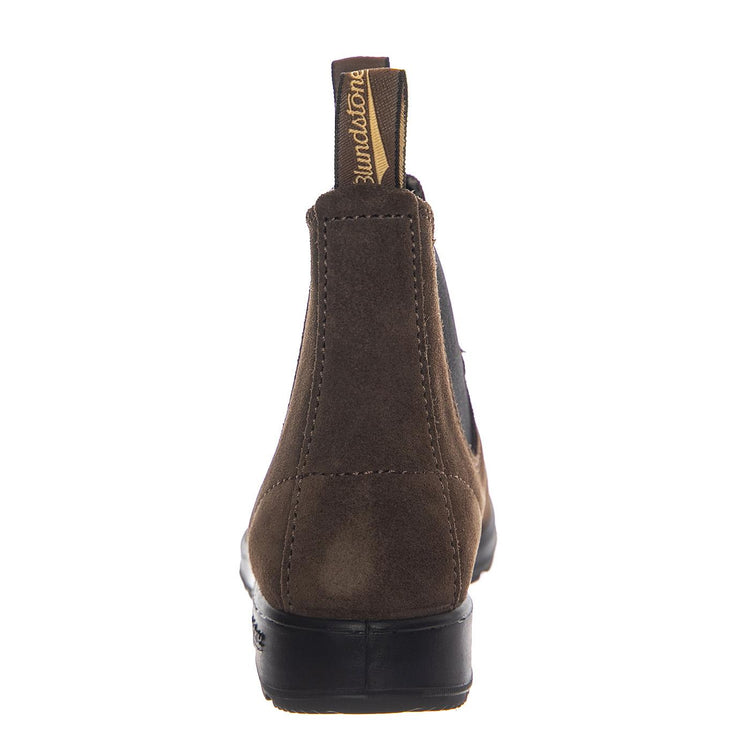 2410 Brown Suede Brown & Brown Boots - Stivaletti Profilo alla Caviglia Uomo Marrone 2410-BROWN & BROWN  BLUNDSTONE 