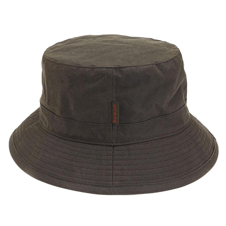 Wax Sports Hat Olive - Cappellino da Pescatore Marrone 222MMHA0001-OL71 . BARBOUR 