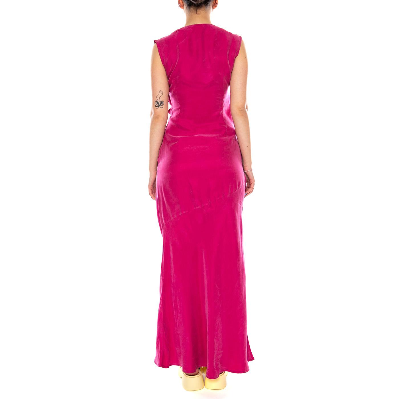 VESTIDO LARGO ASIMÉTRICO - Abito Lungo Donna Viola 61W/11269 FCS WILD PONY 