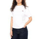 OAKPORT BOXY SS TEE - T-Shirt Crew Femme Blanc Femme DICKIES
