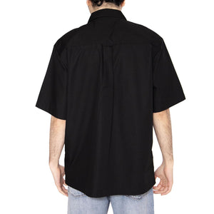 S/S Craft Shirt Black - Camicia Maniche Corte Uomo Nera I035232.89XX  CARHARTT WIP 