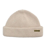 Mosely Beanie Mist - Berretto a Coste Bianco Homme BARBOUR