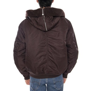Hd Oltera Bomber Palisander / Angelite - Giacca con Cappuccio Uomo Marrone I035309.3ACXX  CARHARTT WIP 
