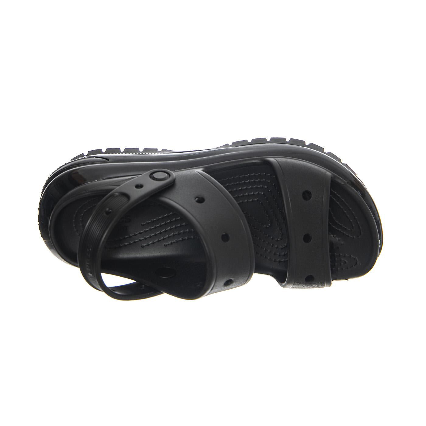 Classic Mega Crush Sandal W-BLK - Sandali Donna Neri CR.207989-BLK  CROCS 