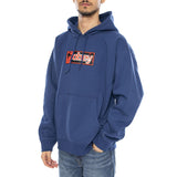 Obey Half Icon Fleece Limoges -- Sweatshirt Crewneck Homme Bleu  Homme OBEY
