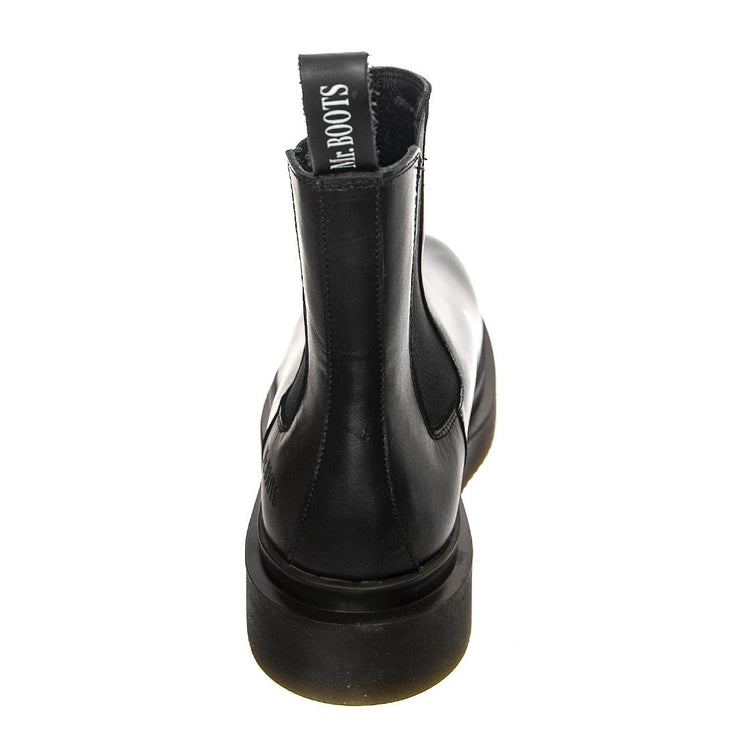 T BAND 08 GREASY BLACK - Stivaletti alla Caviglia Donna Neri BTSTBAND08.BKG . MR BOOTS 