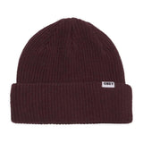 Bold Organic Beanie Plum Perfect - Bonnet en Maille Bordeaux  Homme OBEY