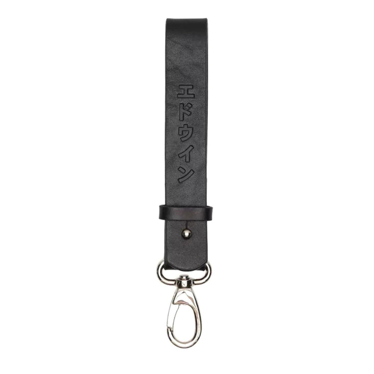 Edwin Leather Pant Hanger - Portachiavi Nero I020863.89.00.06 . EDWIN 