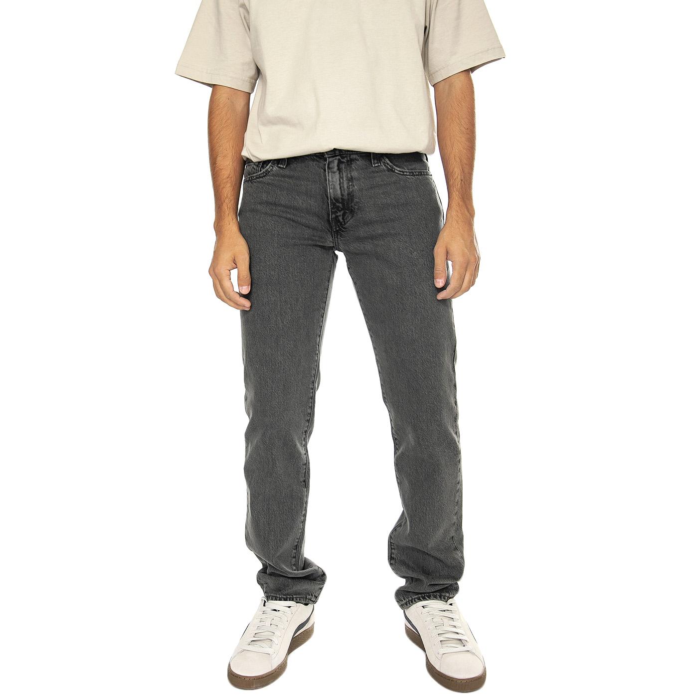 511 Slim Power Lines Grey - Pantaloni Denim Jeans Uomo Grigi 04511-5831 . LEVIS 