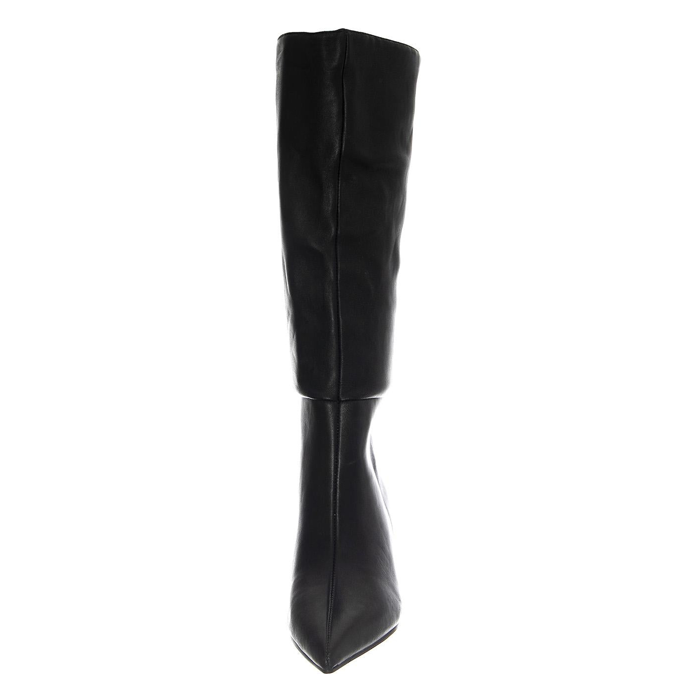 Lavan Black Leather - Stivaletti Donna Neri SMSLAVAN-BLK  STEVE MADDEN 