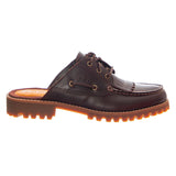 AUTH Mule Shoe BUR F Grain - Sandales Femme Bordeaux  Femme TIMBERLAND