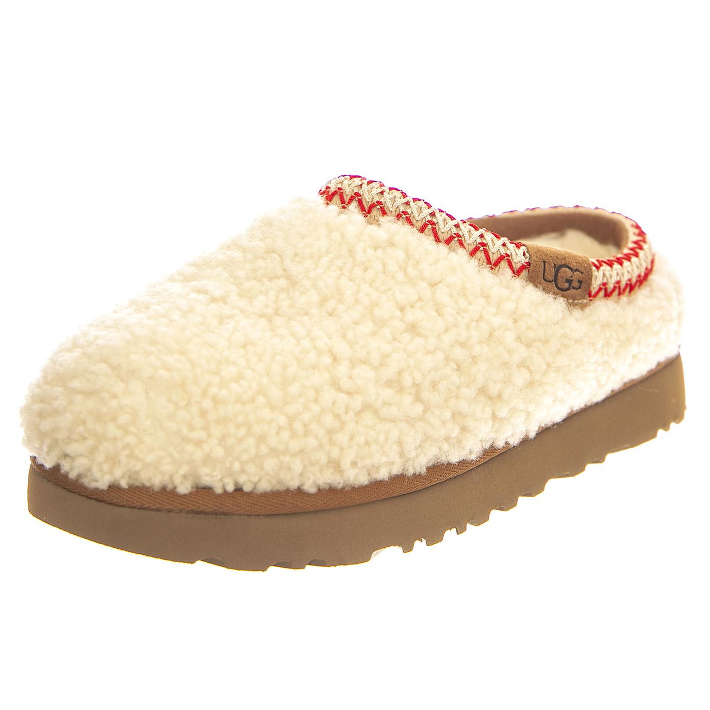 W Tasman Maxi Curly Natural - Sandali Donna Bianchi 1158356-NAT . UGG 