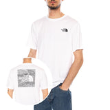 M BOX NSE CELEBRATION R TNF WHITE - T-shirt Encolure Ronde Homme Blanc THE NORTH FACE
