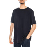 T-shirt Hadar MS Bleu Foncé - Crewneck Homme Bleu Homme ELVINE
