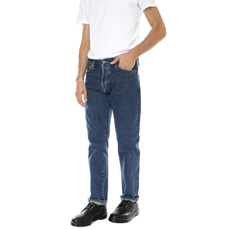 Klondike - Pantaloni Denim Jeans Uomo Blu I029207.01.06.32  CARHARTT WIP 