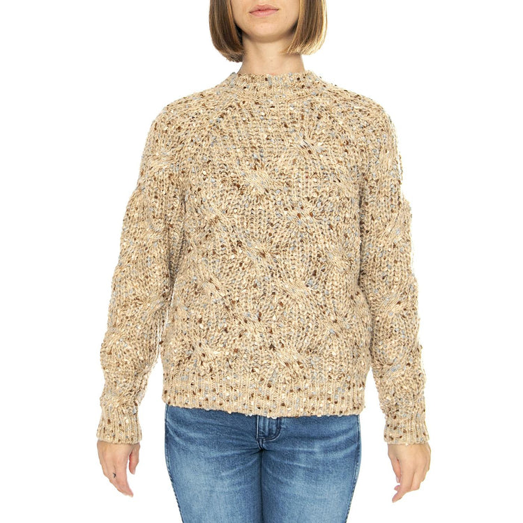 Jersey Arena - Maglione Donna Beige 15020017  MD'M 