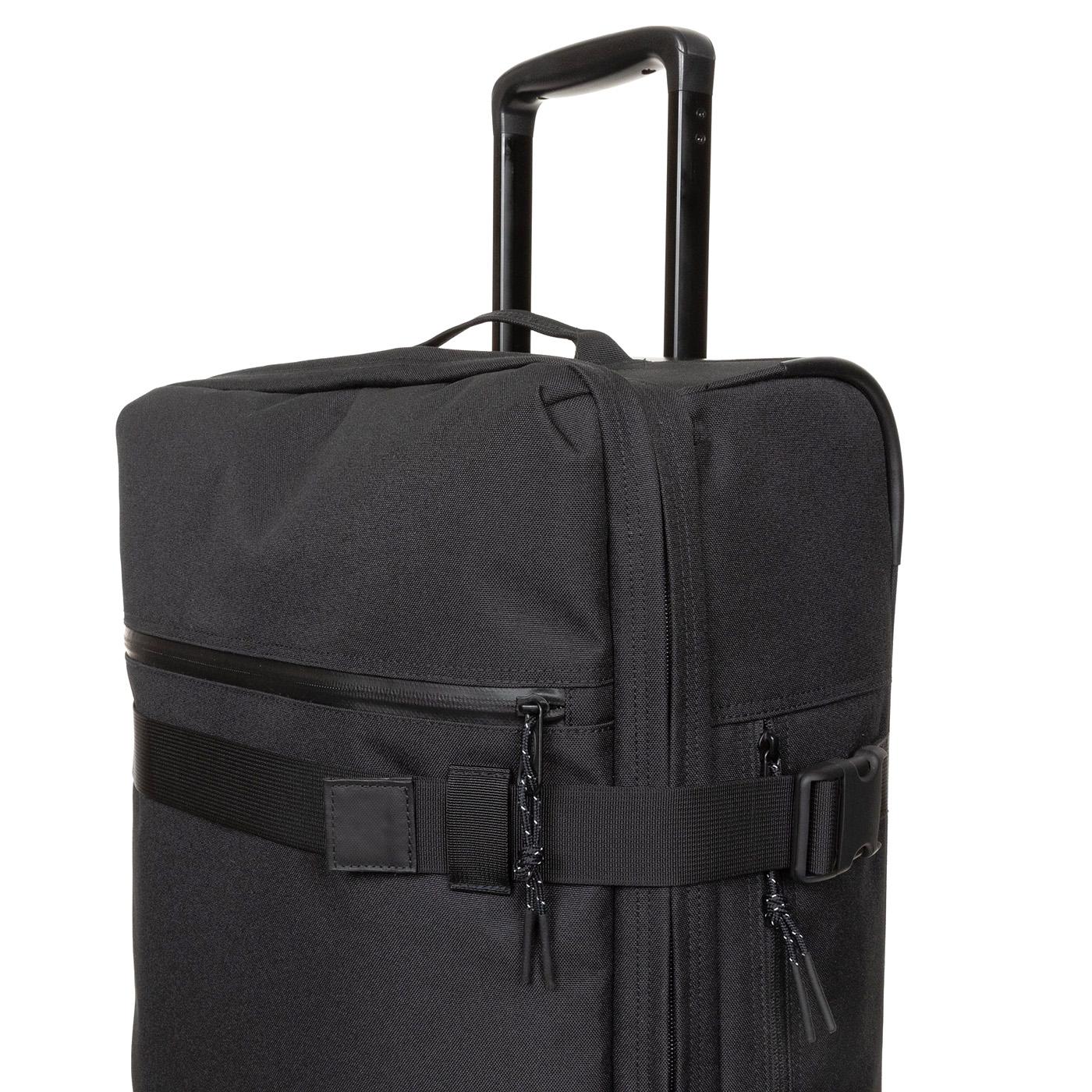 Icon Traveler'R M On Black - Valigia Trolley Nera EK0A5BKM4T61  EASTPAK 