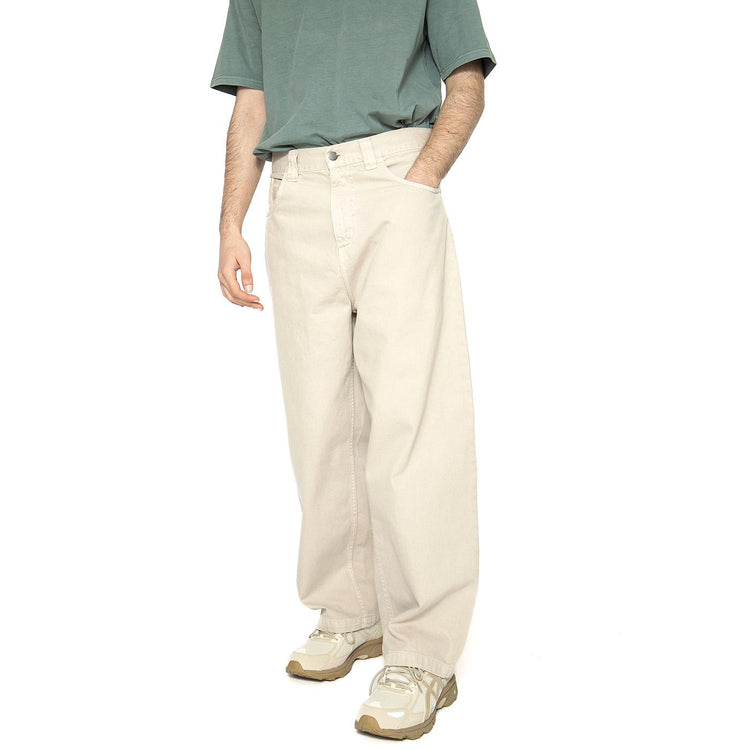 Brandon Pant Fleur De Sel - Pantaloni Uomo Beige I034809.2LP4J  CARHARTT WIP 