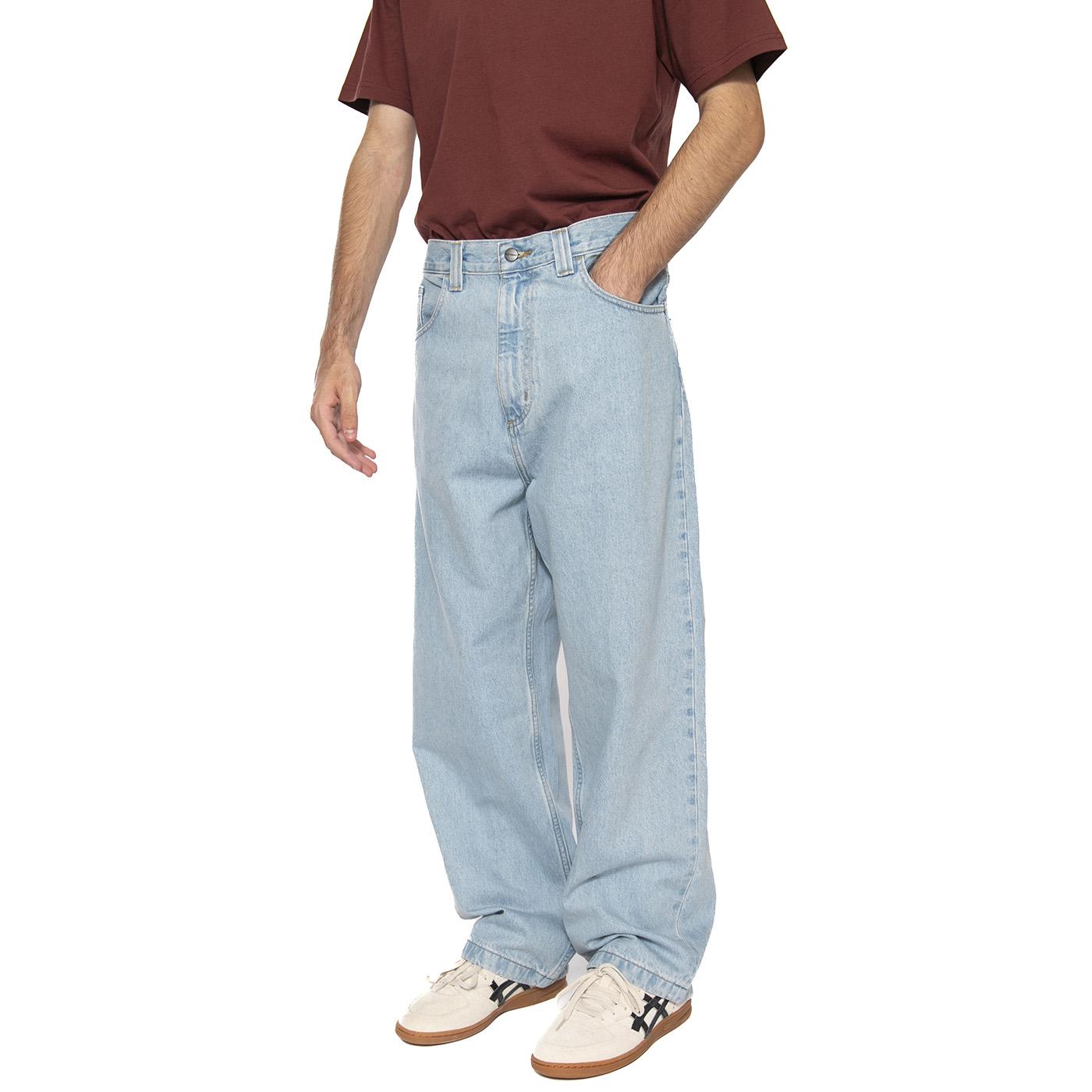 Brandon Pant Blue - Pantaloni Uomo Blu I035893.01A3 . CARHARTT WIP 
