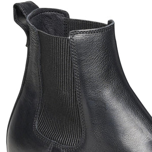 Highwood Slip On Men black, Natural Leather Boots - Stivaletti Uomo Neri 1025764  BIRKENSTOCK 