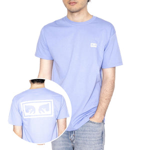 Obey Eyes 3 Tee Purple - Maglietta Girocollo Uomo Viola 165261826-DIV  OBEY 